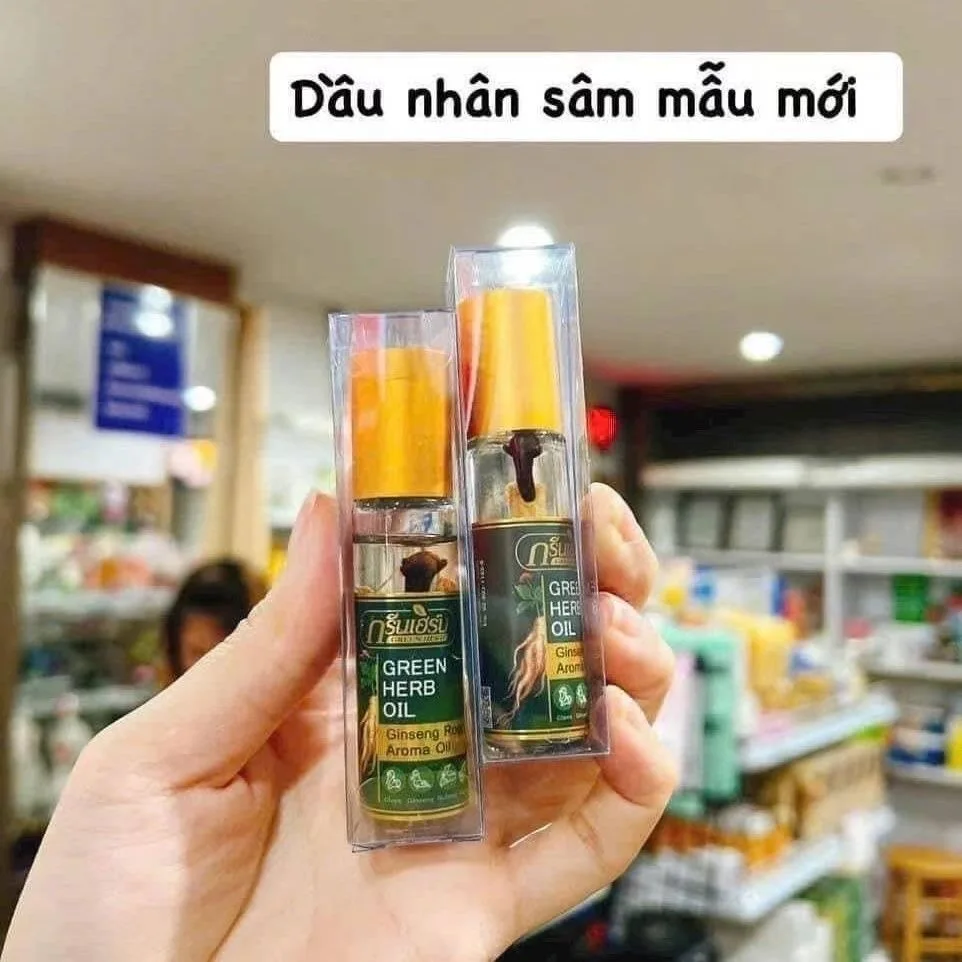 Ginger Tea - Thai Mint Ginseng Roll On Herbal