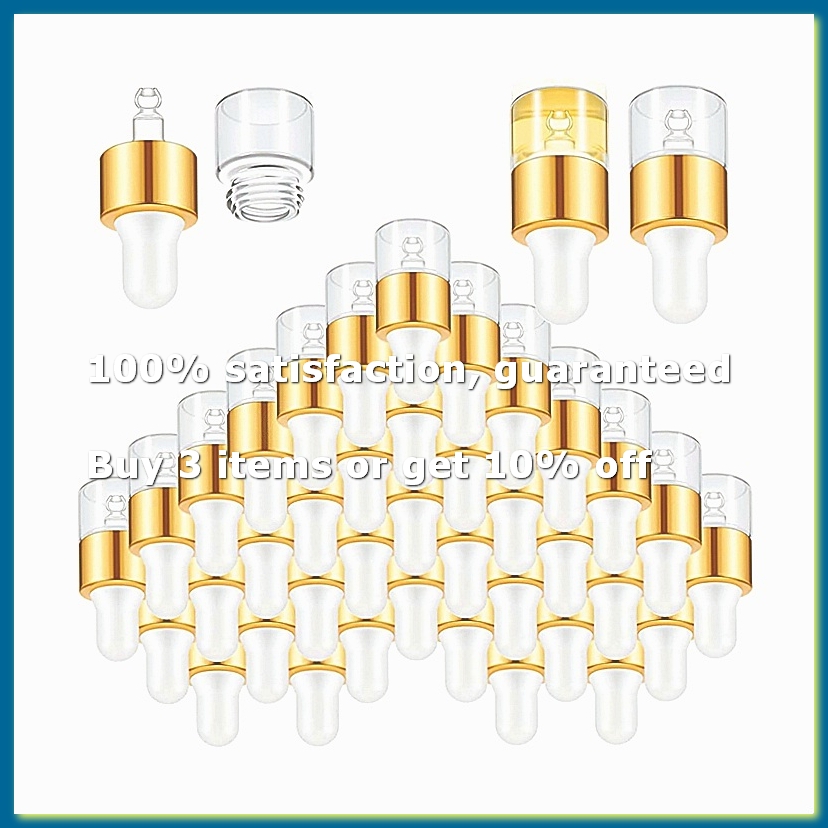 Essential Oils - 100Pcs Mini Glass Dropper Bottle Bulk