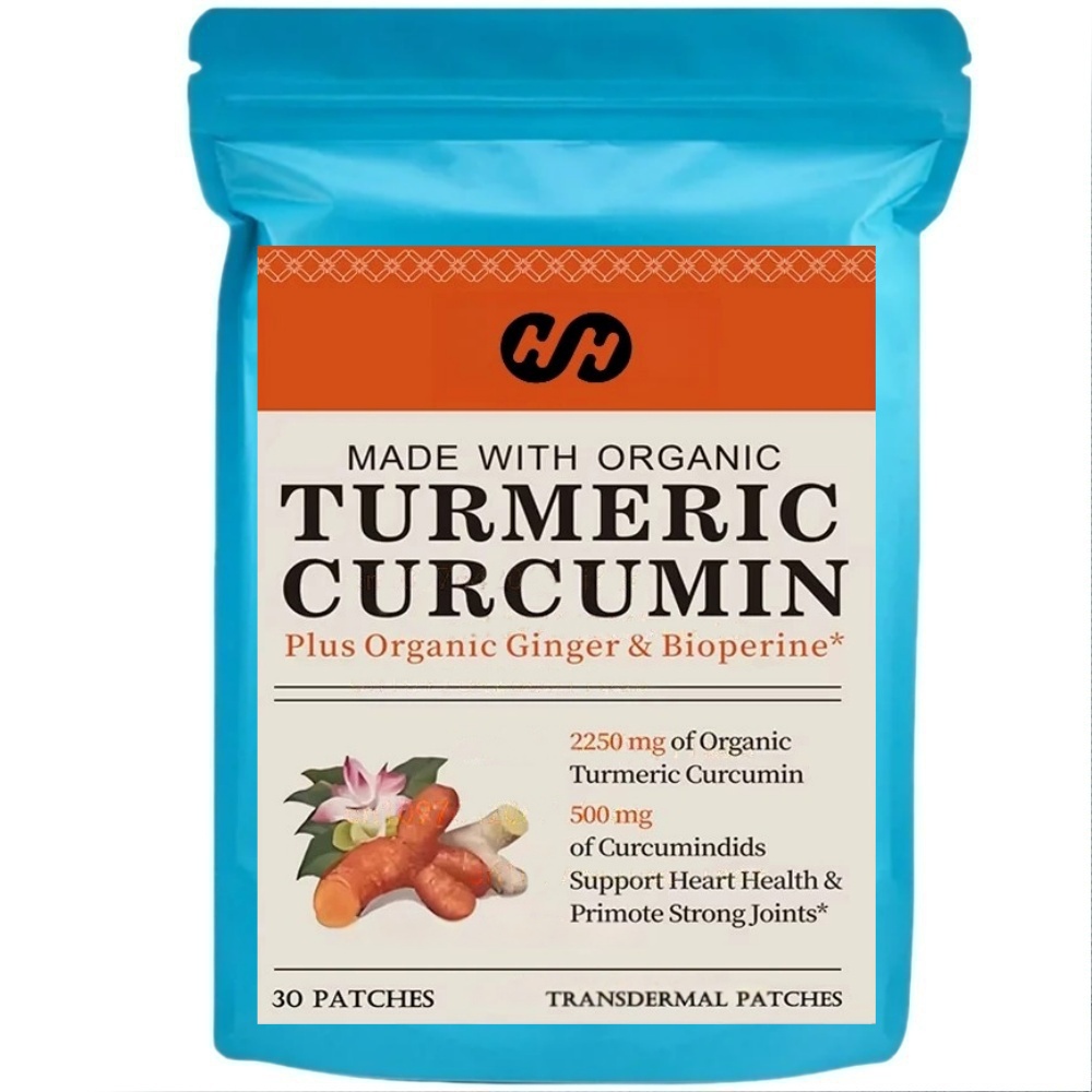 30 Patches Turmeric Curcumin T - огляд і ціна Turmeric