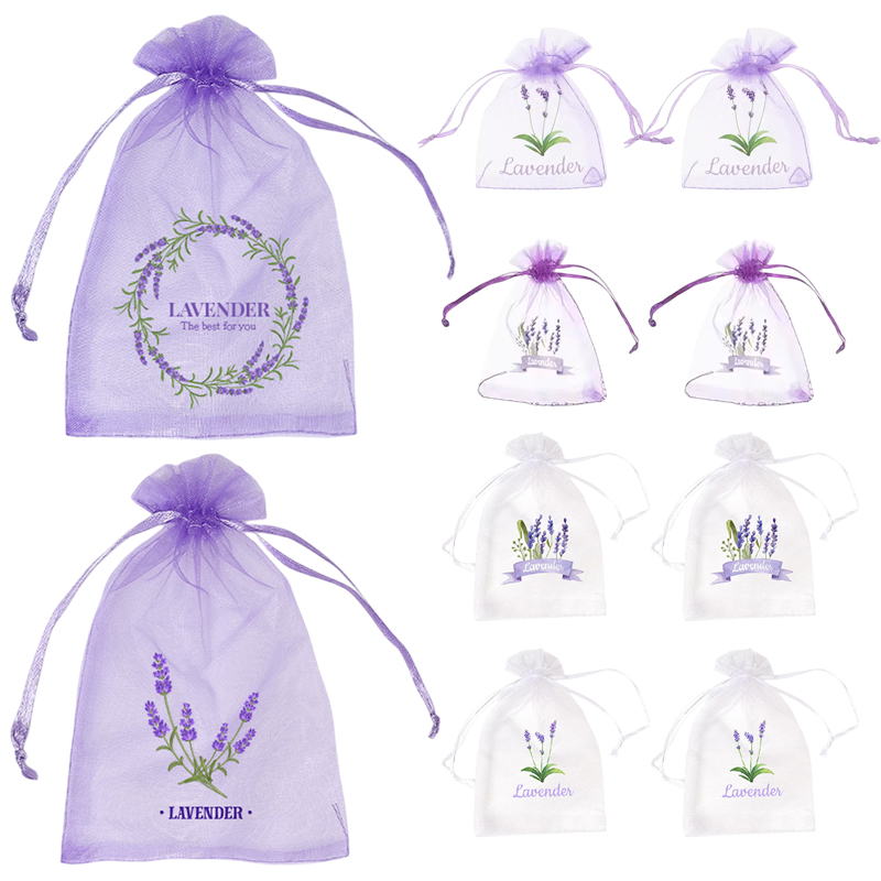 20Pcs Lavender Pattern Drawstr - огляд і ціна Dried Herbs