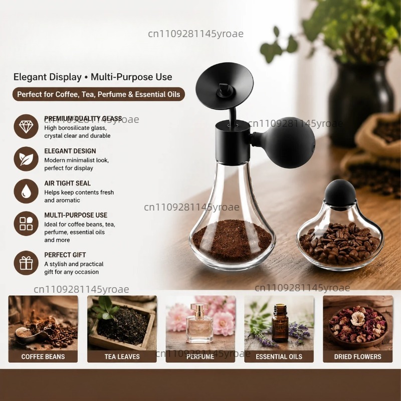 Glass Aroma Sample Bottle Coff - огляд і ціна Essential Oils