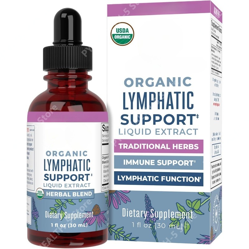 Lymphatic Support Drops Organi - огляд і ціна Echinacea