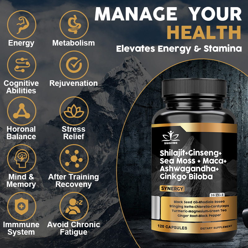 Shilajit Supplements Ginseng & - огляд і ціна Ginger Tea
