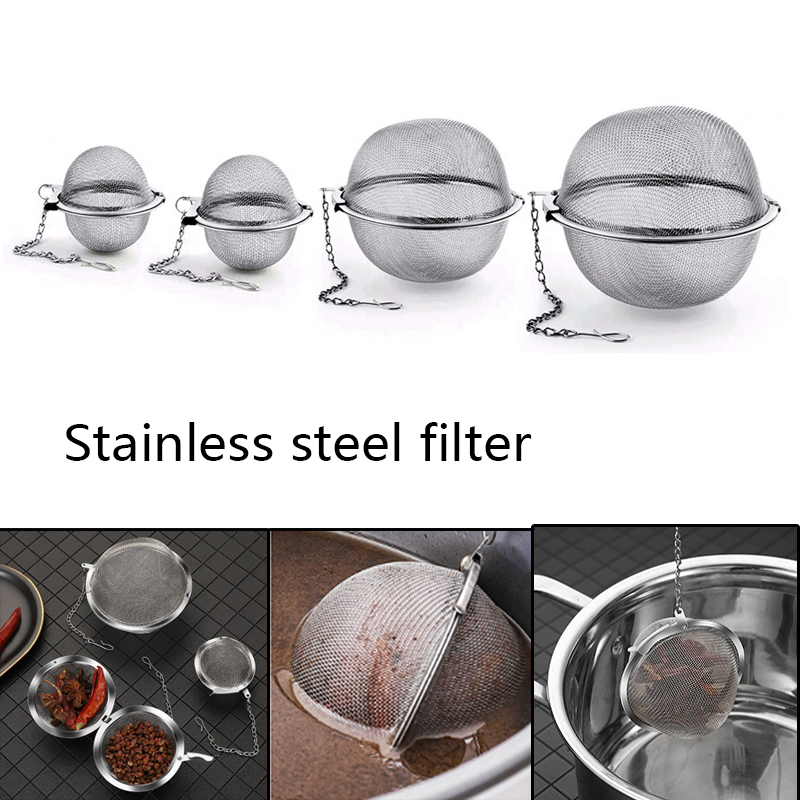 1-5pcs Tea Infuser Stainlesss  - огляд і ціна Herbal Tea