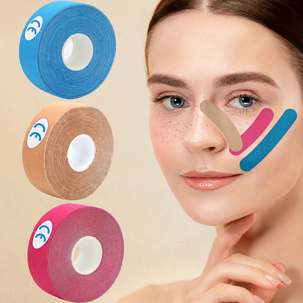 Elastic Face Lift Tape-Instant - огляд і ціна Health Wellness