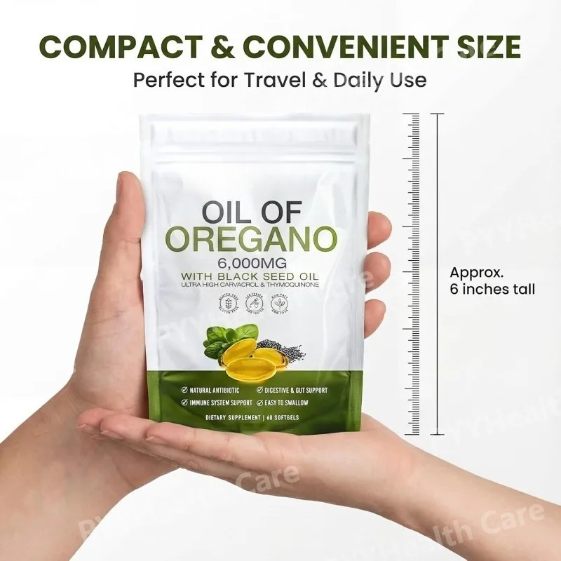 Oregano Oil with Black Seed Oi - огляд і ціна Herbal Supplement