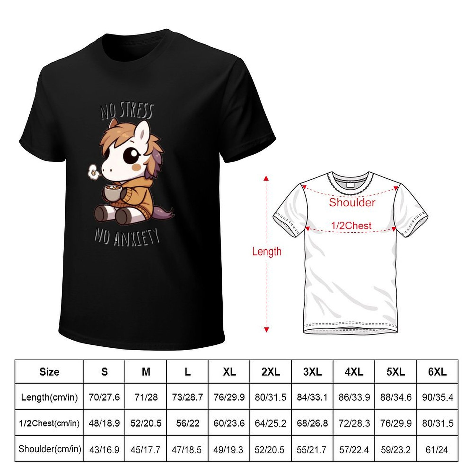 Chamomile Tea Horse T-Shirt St - огляд і ціна Chamomile Tea