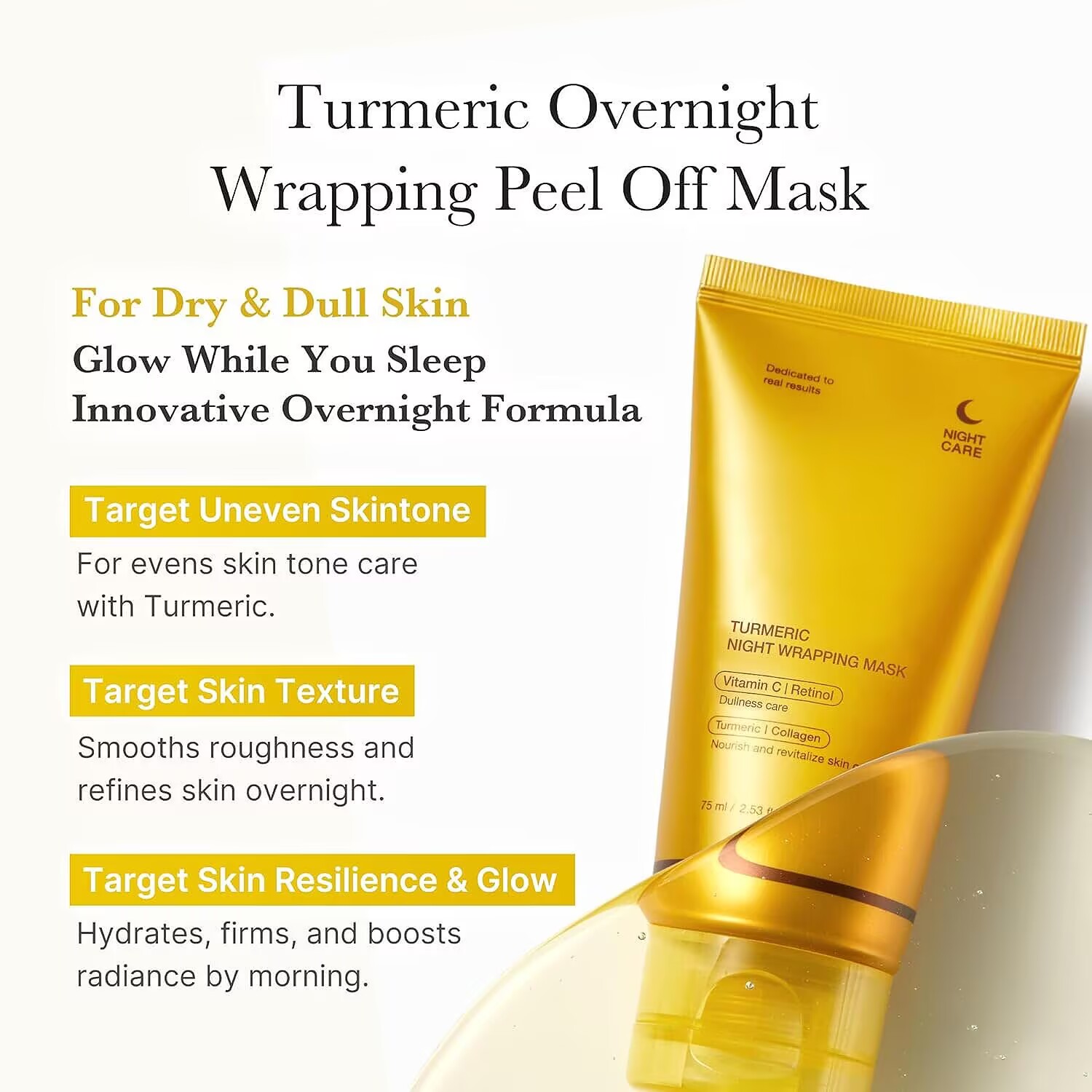Turmeric Collagen Wrapping Pee - огляд і ціна Turmeric