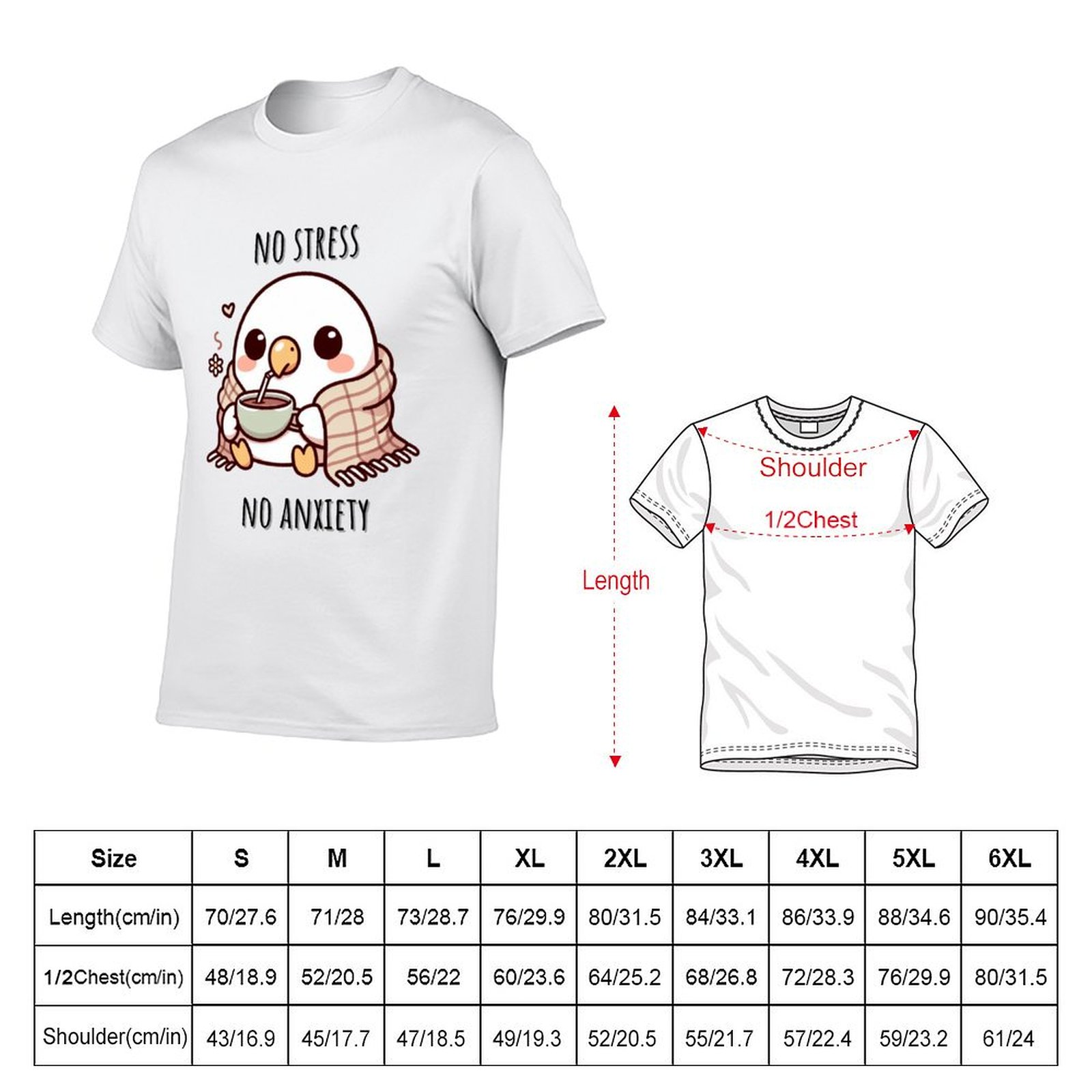 Chamomile Tea Parakeet T-Shirt - огляд і ціна Chamomile Tea