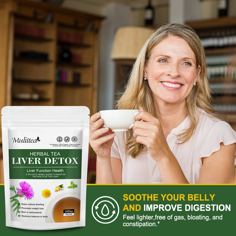 Mulittea 100% Natural Liver Cl - огляд і ціна Chamomile Tea