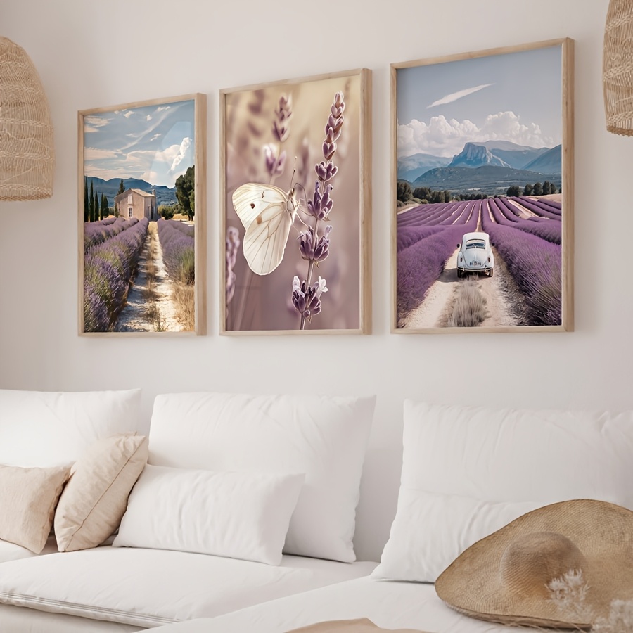 Lavender Provence 3pcs Canvas  - огляд і ціна Lavender Oil