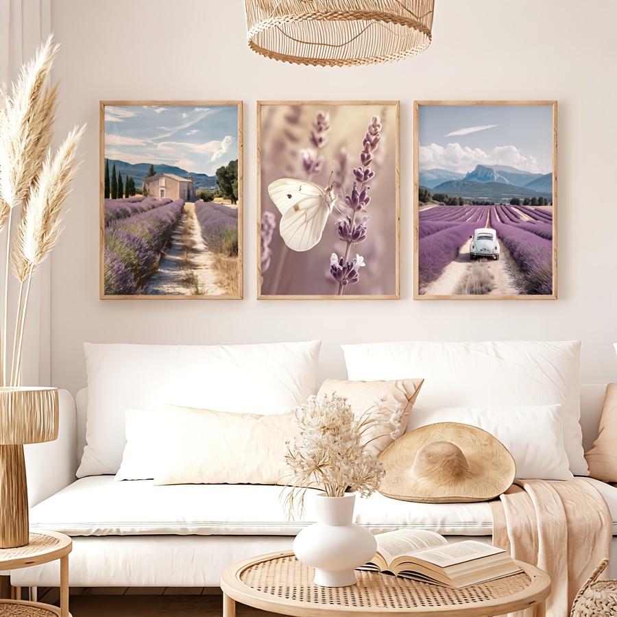 Lavender Provence 3pcs Canvas  - огляд і ціна Lavender Oil