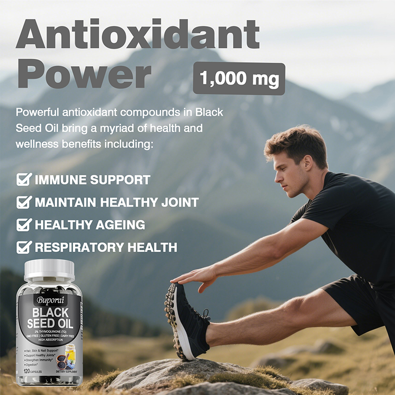 Premium Black Seed Oil 120 Cap - огляд і ціна Herbal Supplement