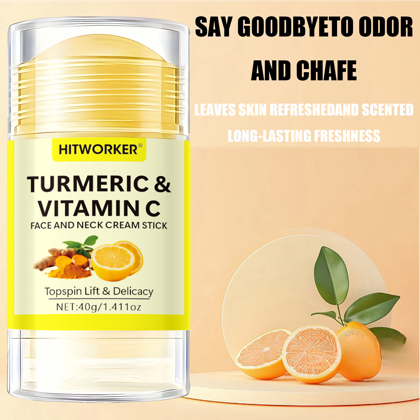 40g Yellow Turmeric Vitamin C  - огляд і ціна Turmeric