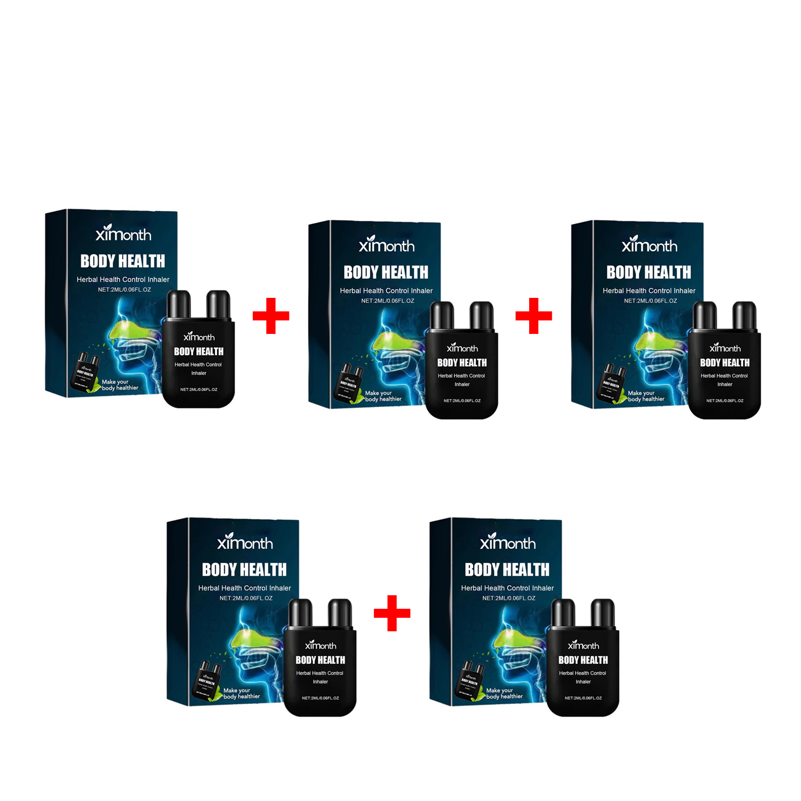 Herbal Health Nasal Inhaler fo - огляд і ціна Herbal Supplement