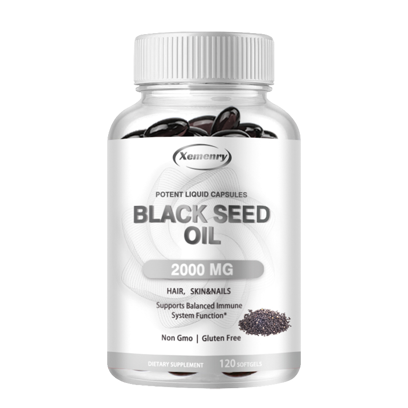 Vegan Black Seed Oil Capsules  - огляд і ціна Herbal Supplement