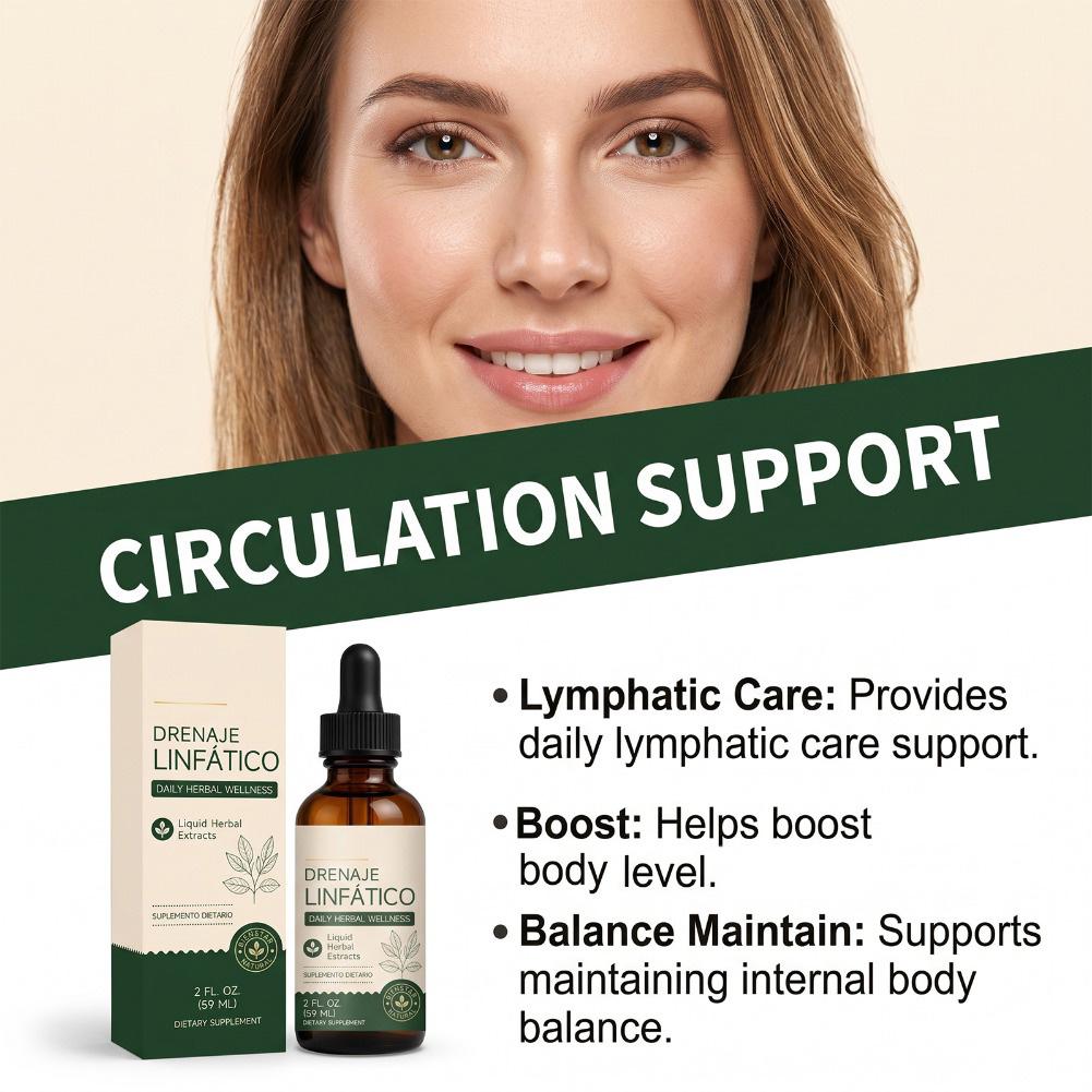 59ml Lymphatic Drainage Drops  - огляд і ціна Herbal Supplement