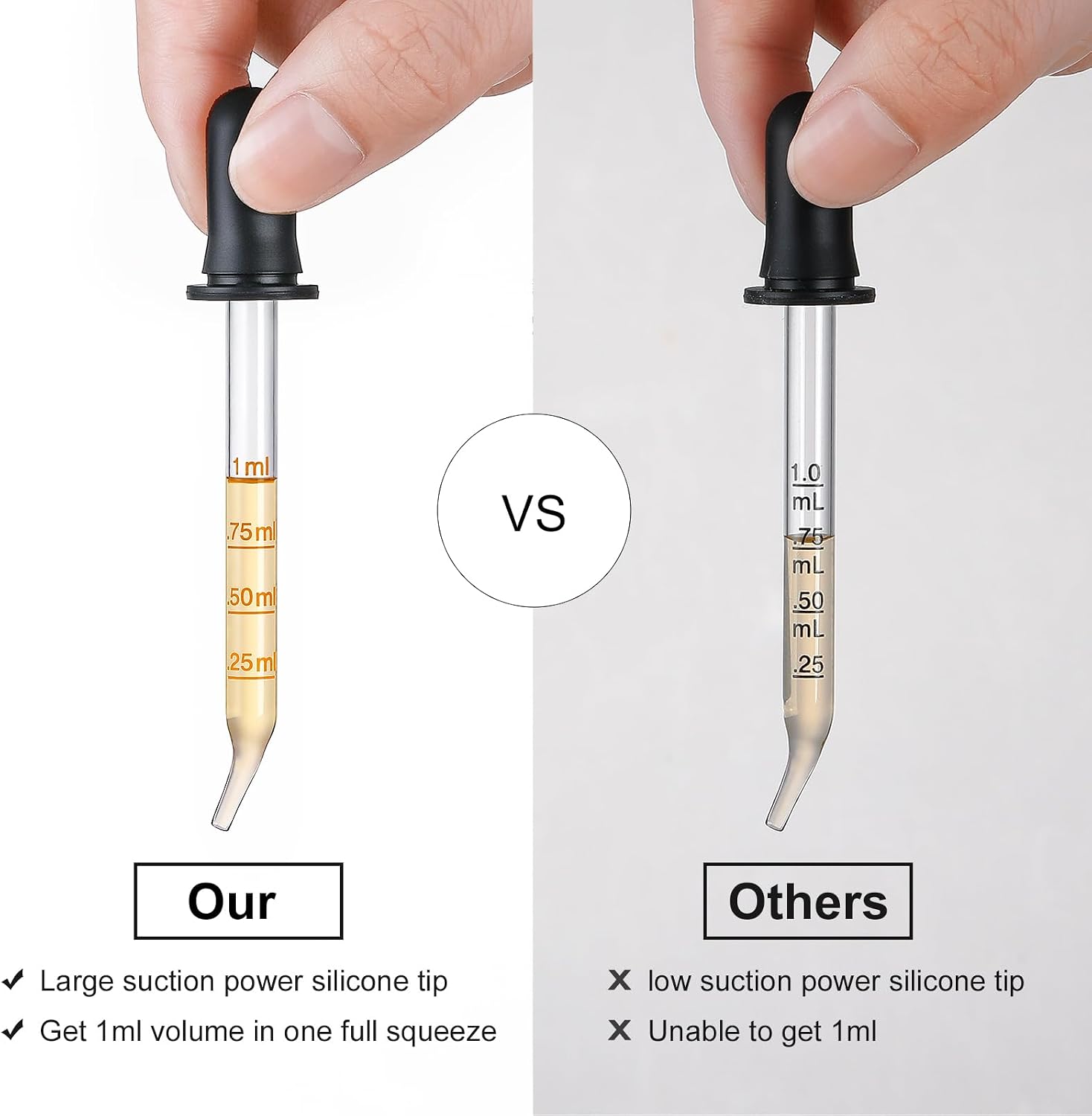 4pcs1 ml glass dropper, with s - огляд і ціна Essential Oils