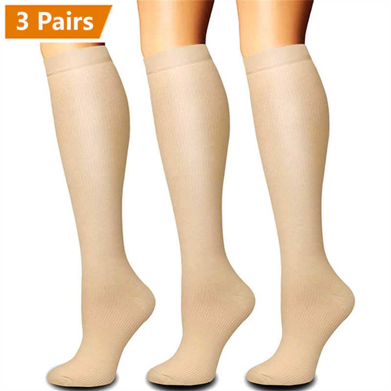 3 Pair Compression Socks Knee  - огляд і ціна Echinacea