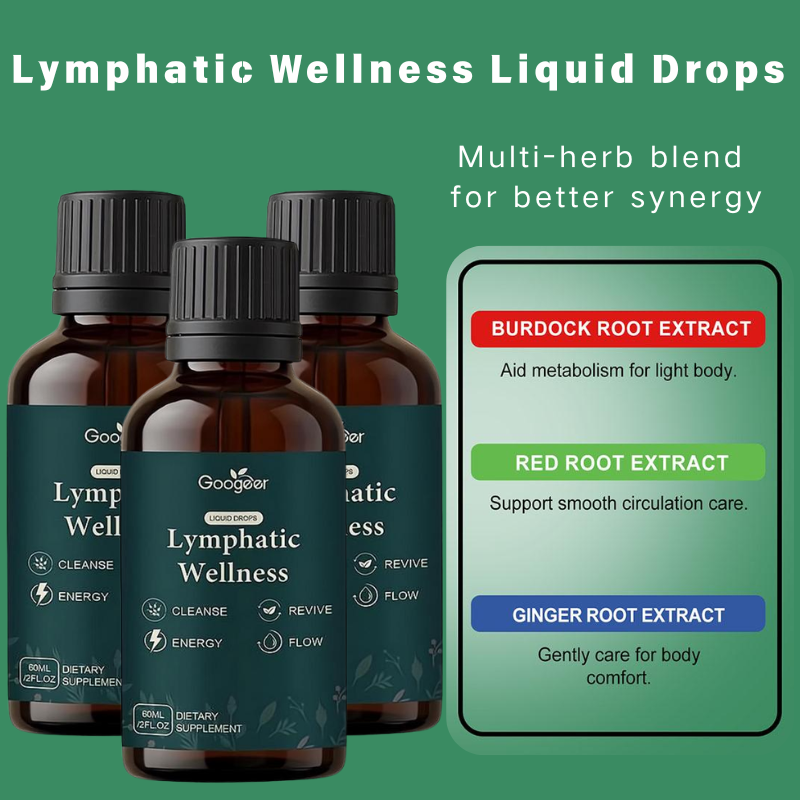60ml Lymphatic Support Liquid  - огляд і ціна Herbal Supplement
