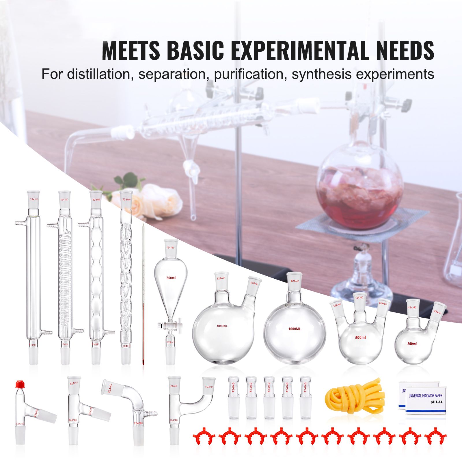 Lab Distillation Kit, 3.3 Boro - огляд і ціна Essential Oils