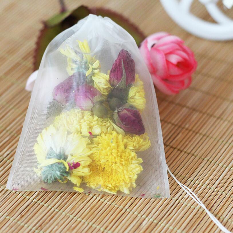 50pcs/lot Empty Tea Bag Nylon  - огляд і ціна Chamomile Tea
