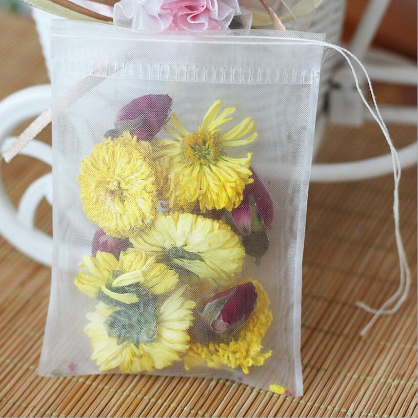 50pcs/lot Empty Tea Bag Nylon  - огляд і ціна Chamomile Tea