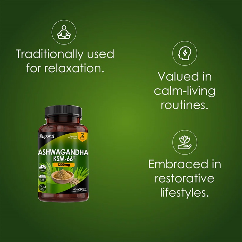 Ashwagandha KSM-66 1200mg - Su - огляд і ціна Herbal Supplement