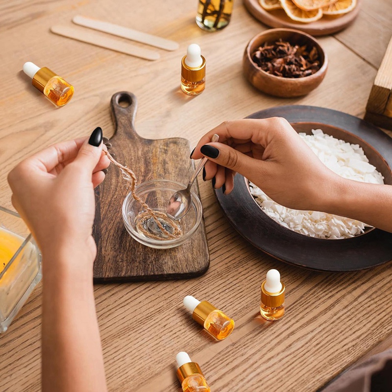 100Pcs Mini Glass Dropper Bott - огляд і ціна Essential Oils