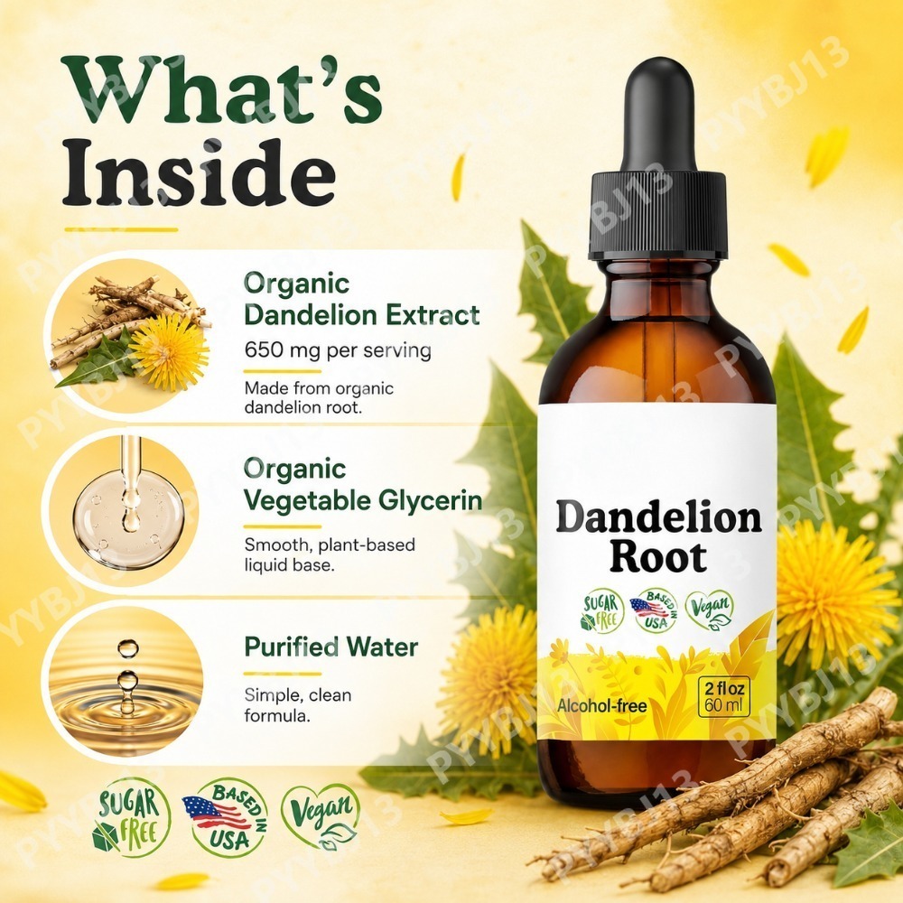 Dandelion Root Supplement Live - огляд і ціна Herbal Tea