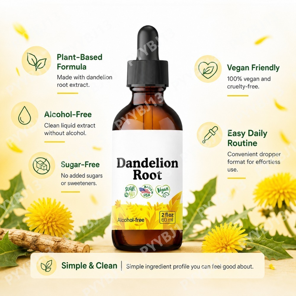 Dandelion Root Supplement Live - огляд і ціна Herbal Tea