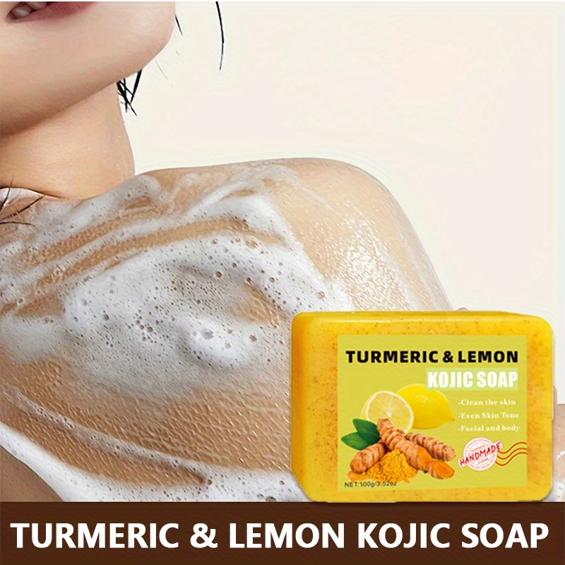 2PCS Turmeric Citric Acid Soap - огляд і ціна Turmeric